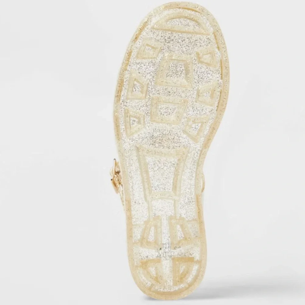 Glitter Jelly Sandals with Buckle by Universal Thread - Picture 3 of 3